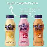 For Goodness Shakes 35g protein shake bottles