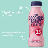 For Goodness Shakes 35g protein shake strawberry