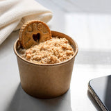 Fresh Delicious Jammy Dodger oats, a popular healthy meal prep for weight loss and muscle gain by Macro Based Diet.