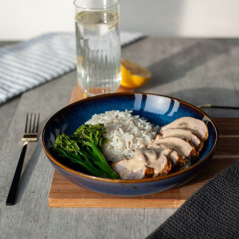 Mushroom Pork Tenderloin by Macro Based Diet