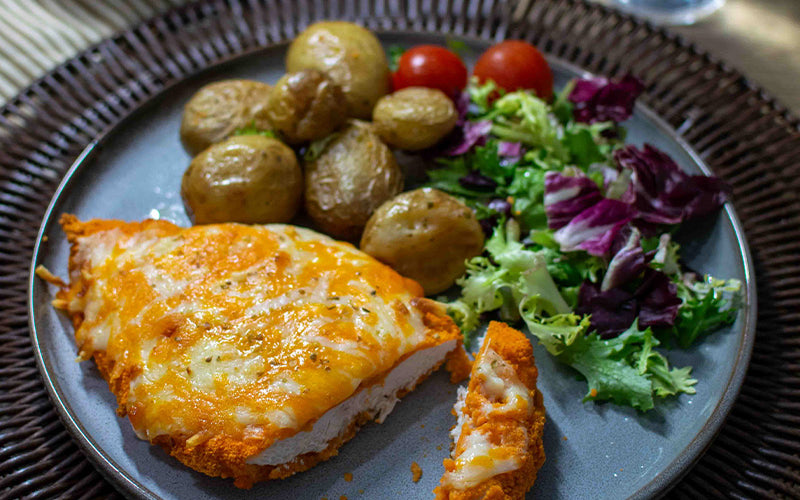 Protein Parmo chicken parmo meal by Macro Based Diet
