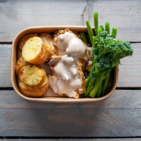 Mushroom Chicken Breast by Macro Based Diet
